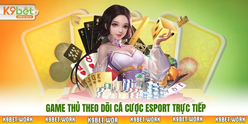 Game thủ theo dõi cá cược Esport trực tiếp