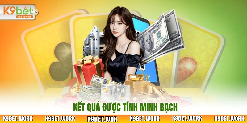Kết quả được tính minh bạch